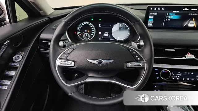 Genesis G80 (RG3) 2022 Черный из Кореи, фото 4