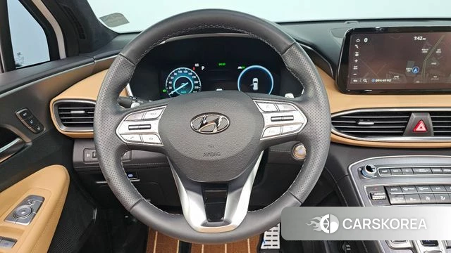 Hyundai The New Santa Fe 2023 Белый из Кореи, фото 4