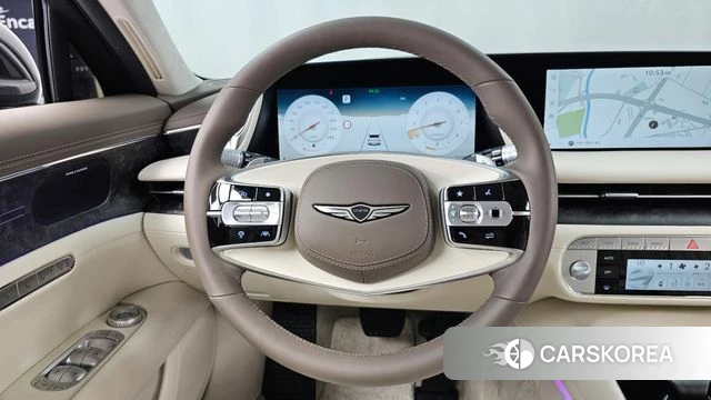 Genesis G90 (RS4) 2023 Темно-зеленый из Кореи, фото 4