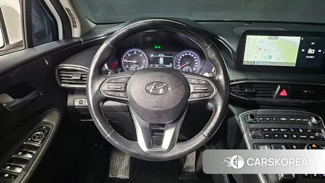 Hyundai The New Santa Fe 2022 Белый из Кореи, фото 4