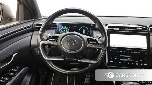 Hyundai Tucson Hybrid (NX4) 2021 Серый из Кореи, фото 4