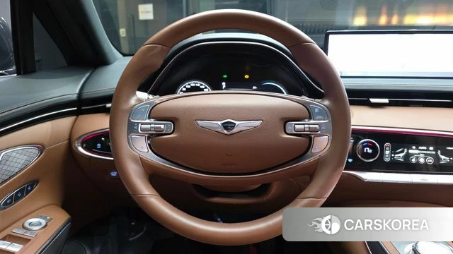 Genesis GV70 2021 Темно-зеленый из Кореи, фото 4