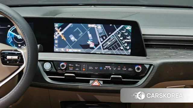 Kia K8 Hybrid 2023 Синий из Кореи, фото 4