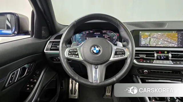 BMW 3 Series (G20) 2020 Синий из Кореи, фото 4