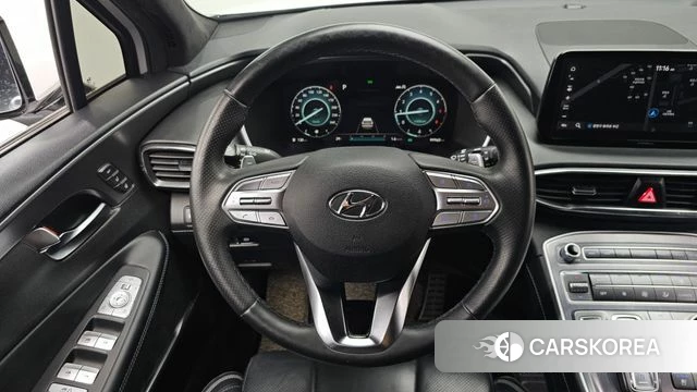 Hyundai The New Santa Fe 2021 Белый из Кореи, фото 4