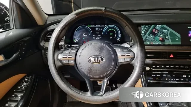 Kia K7 Premier Hybrid 2021 Черный из Кореи, фото 4