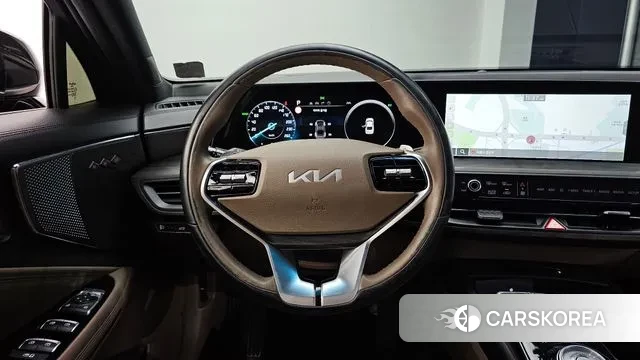 Kia K8 Hybrid 2021 Черный из Кореи, фото 4