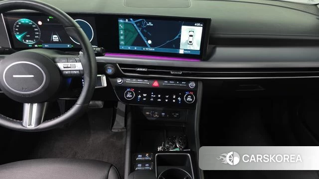 Hyundai Sonata D Edge Hybrid (DN8) 2024 Небесно-голубой из Кореи, фото 4