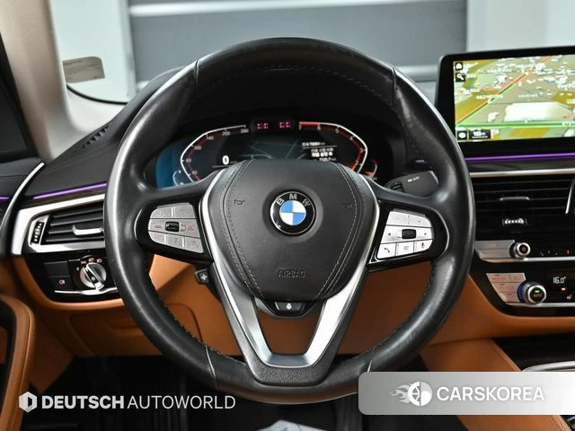 BMW 5 Series (G30) 2021 Белый из Кореи, фото 4
