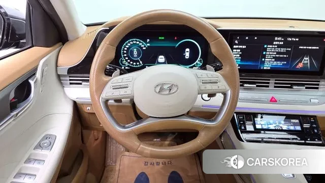 Hyundai The New Grandeur IG Hybrid 2020 Серый из Кореи, фото 4