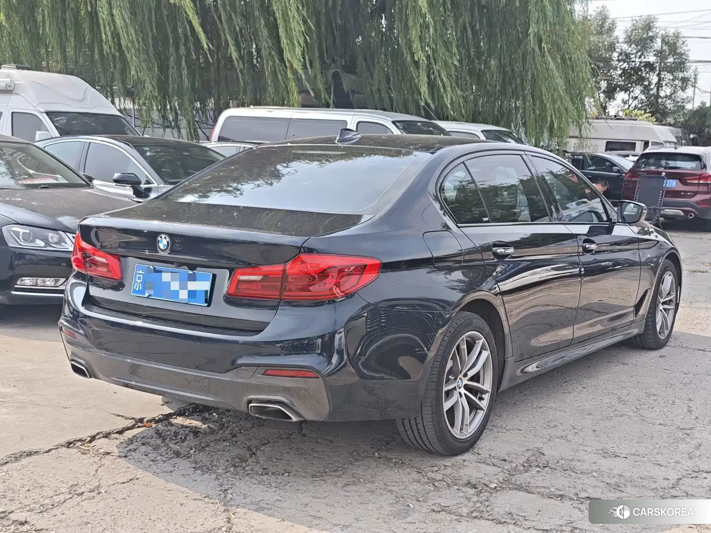BMW 5 series 2018 Черный из Китая, фото 4