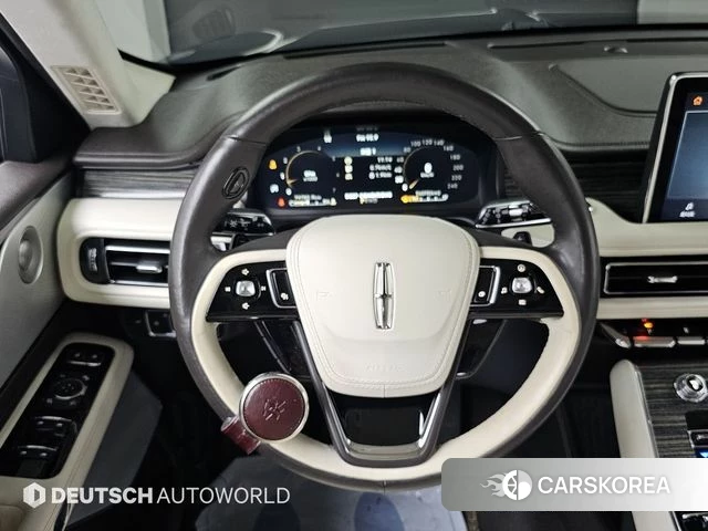 Lincoln Aviator 2nd generation 2021 Темно-зеленый из Кореи, фото 4