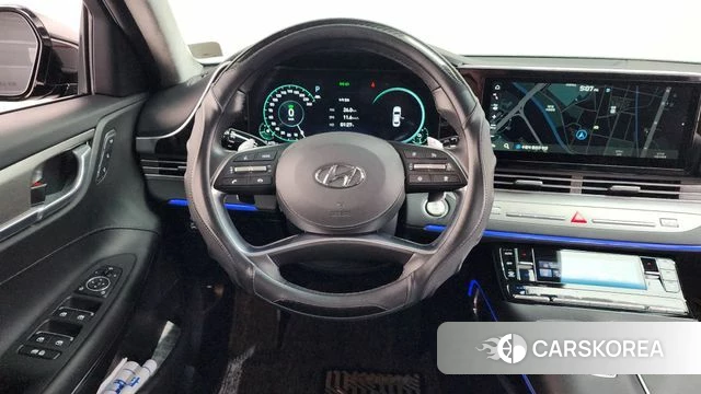 Hyundai The New Grandeur IG Hybrid 2021 Черный из Кореи, фото 4