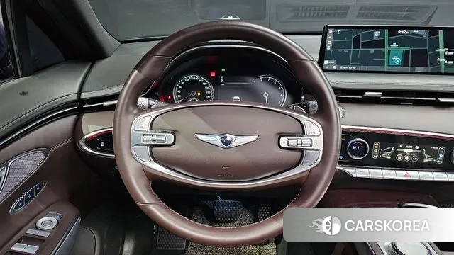Genesis GV70 2021 Синий из Кореи, фото 4