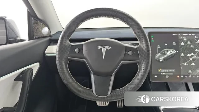 Tesla Model Y 2021 Серый из Кореи, фото 4