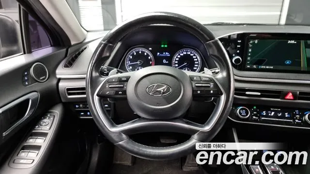 Hyundai Sonata (DN8) 2019 Темно-зеленый из Кореи, фото 4