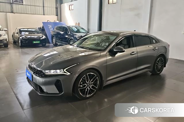 Kia K5 2021 Темно-серый из Китая, фото 4