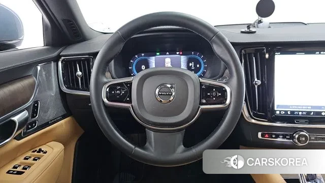Volvo S90 2022 Небесно-голубой из Кореи, фото 4