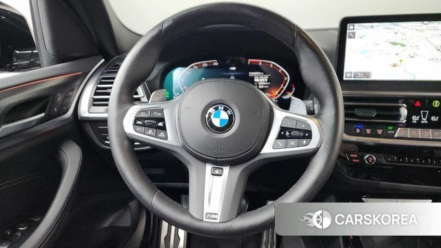 BMW X3 (G01) 2022 Черный из Кореи, фото 4