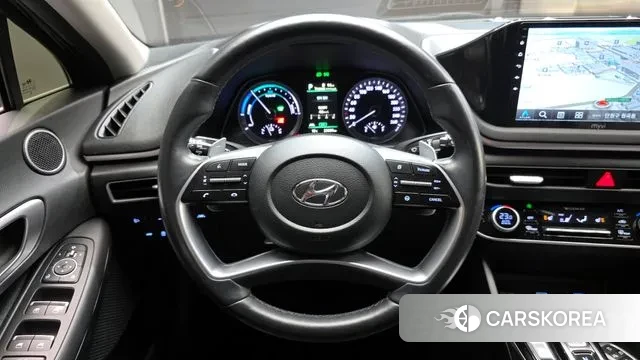 Hyundai Sonata Hybrid (DN8) 2021 Черный из Кореи, фото 4