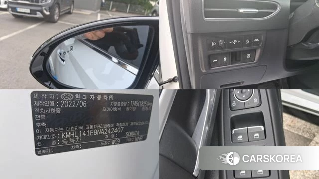 Hyundai Sonata (DN8) 2022 Белый из Кореи, фото 4