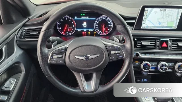 Genesis G70 2018 Красный из Кореи, фото 4