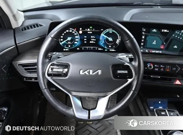 Kia K8 Hybrid 2021 Черный из Кореи, фото 4