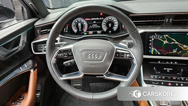 Audi A6 (C8) 2022 Черный из Кореи, фото 4