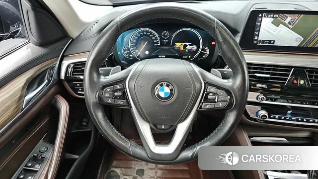 BMW 5 Series (G30) 2018 Черный из Кореи, фото 4