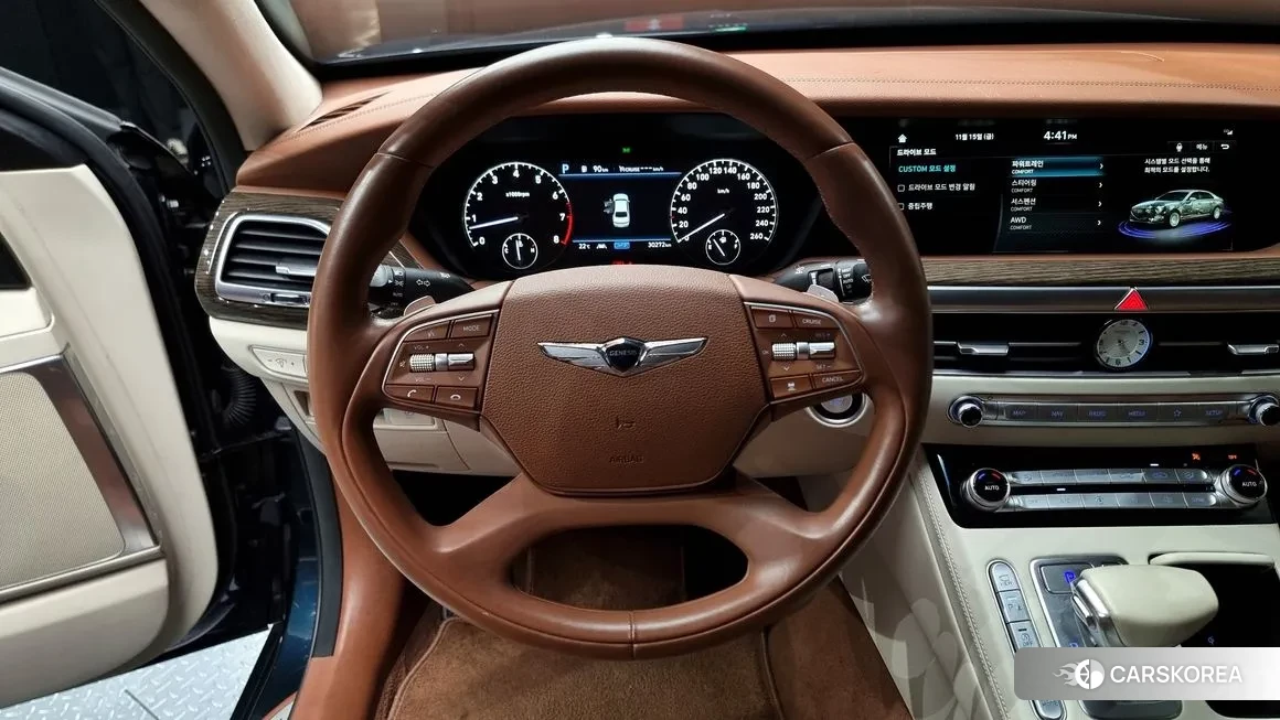 Genesis G90 2021 Темно-зеленый из Кореи, фото 4