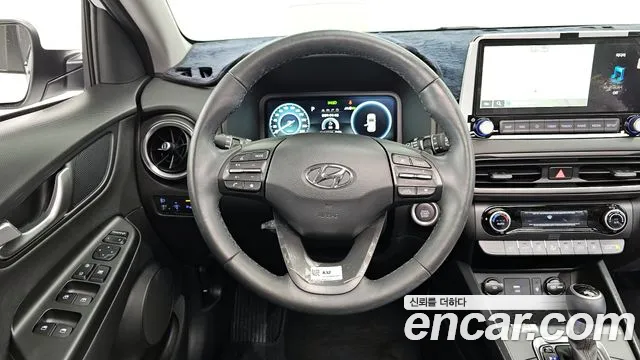 Hyundai The New Kona Hybrid 2023 Белый из Кореи, фото 4
