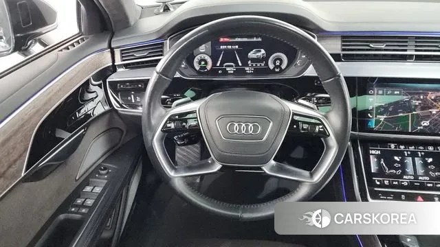 Audi A8 (D5) 2018 Черный из Кореи, фото 4