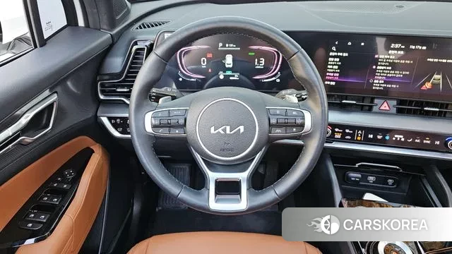 Kia Sportage 5th Generation Hybrid 2021 Белый из Кореи, фото 4