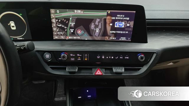 Kia K8 Hybrid 2022 Черный из Кореи, фото 4