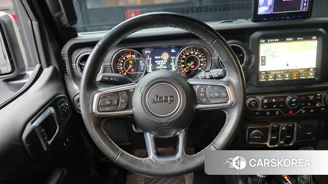 Jeep Wrangler (JL) 2023 Серебристо-серый из Кореи, фото 4