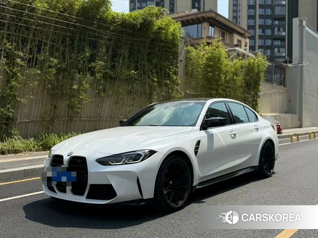 BMW M3 2023 Серебристо-серый из Китая, фото 4