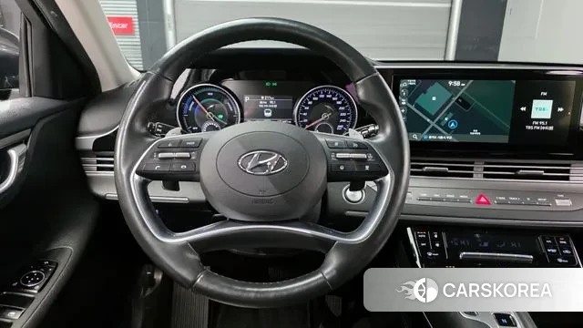 Hyundai The New Grandeur IG Hybrid 2020 Серый из Кореи, фото 4