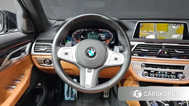 BMW 7 Series (G11) 2021 Черный из Кореи, фото 4