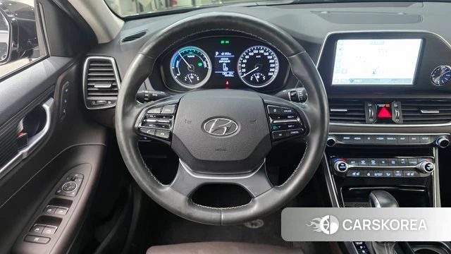 Hyundai Grandeur IG Hybrid 2018 Черный из Кореи, фото 4