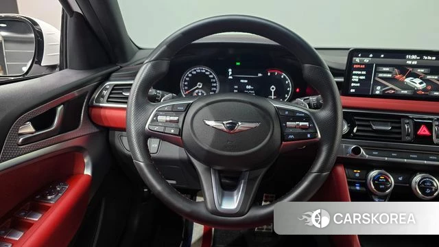 Genesis The New G70 2021 Белый из Кореи, фото 4