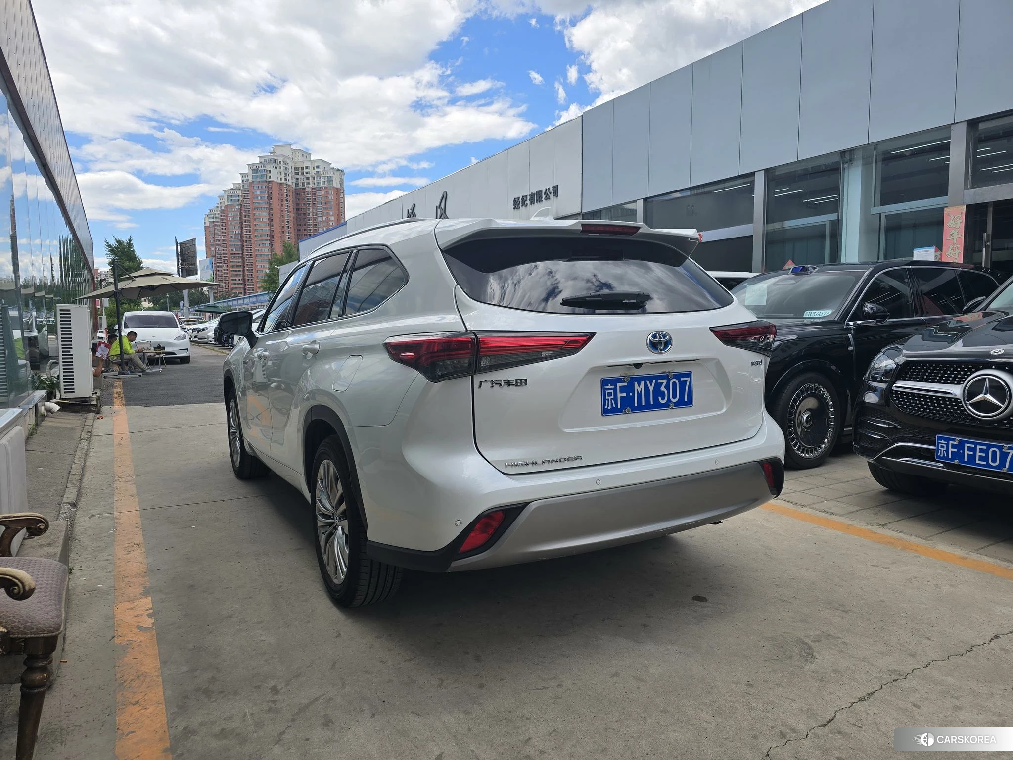 Toyota Highlander 2021 Белый из Китая, фото 4