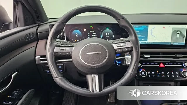 Hyundai The New Tucson Hybrid (NX4) 2024 Серый из Кореи, фото 4