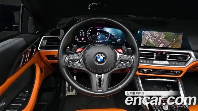 BMW M4 (G82) 2022 Черный из Кореи, фото 4