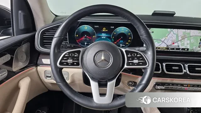 Mercedes-Benz GLE-Class W167 2021 Темно-зеленый из Кореи, фото 4