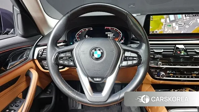 BMW 5 Series (G30) 2020 Синий из Кореи, фото 4