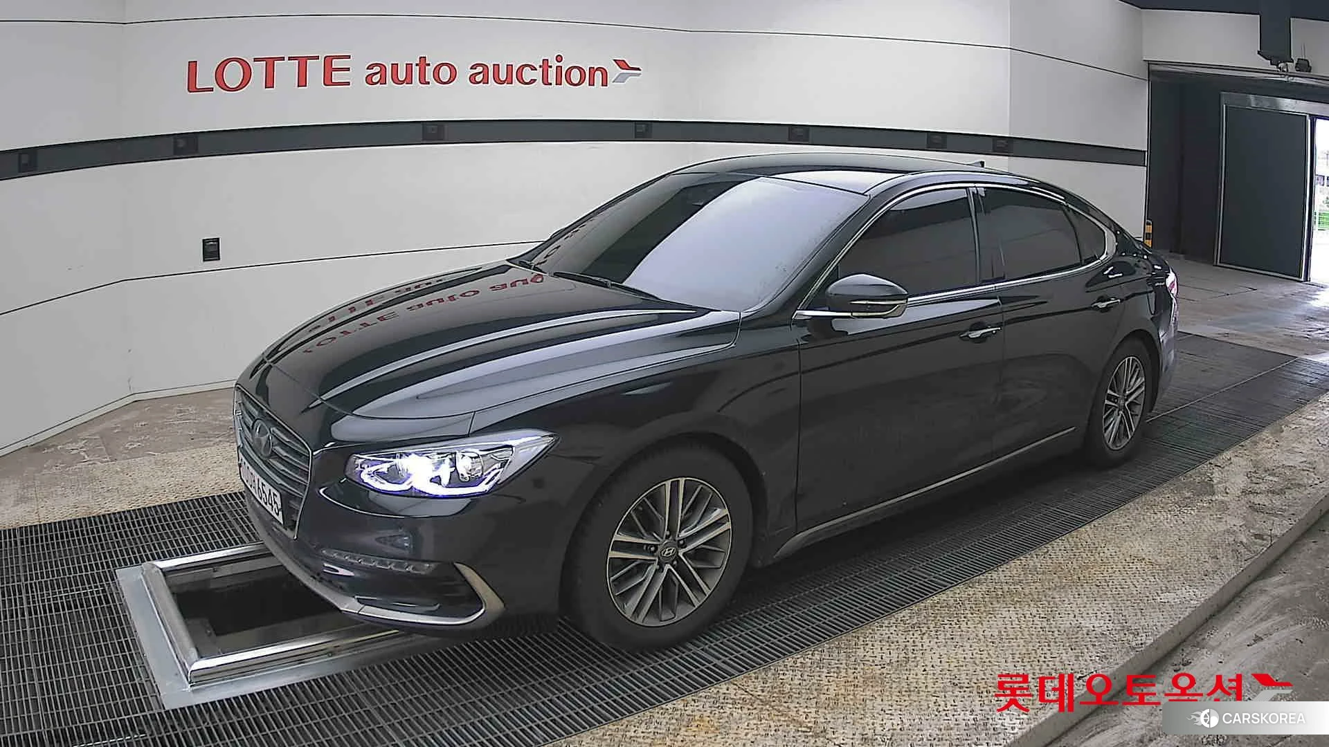 Hyundai Grandeur 2019 Черный из Кореи, фото 4