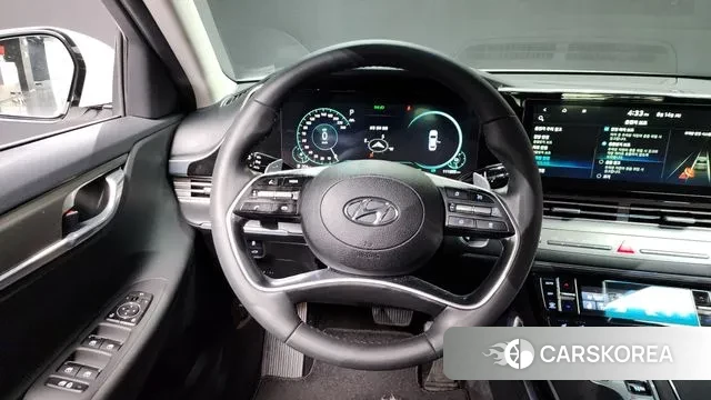 Hyundai The New Grandeur IG Hybrid 2020 Белый из Кореи, фото 4