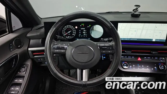 Hyundai Sonata D Edge (DN8) 2023 Черный из Кореи, фото 4