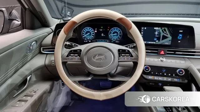 Hyundai The New Avante (CN7) 2023 Серебристо-серый из Кореи, фото 4