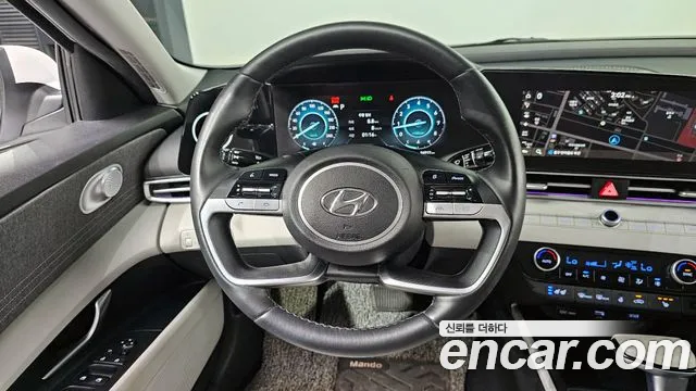 Hyundai Avante (CN7) 2022 Белый из Кореи, фото 4